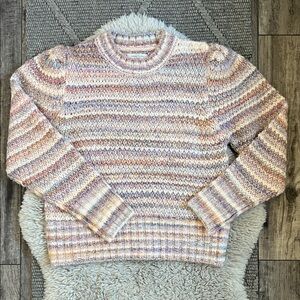 Habitual Multicolor Knit Women's Sweater